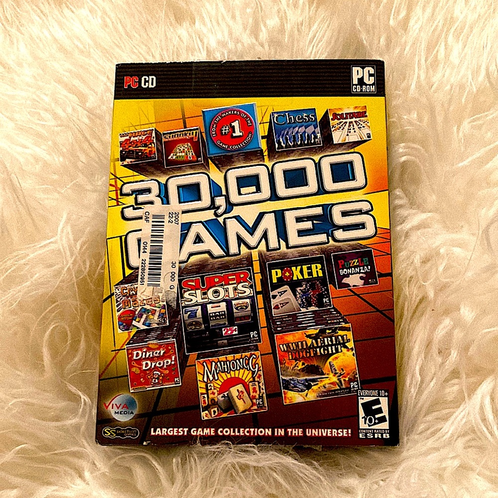 📀 3 CD ROMS with 3000 Games 📀